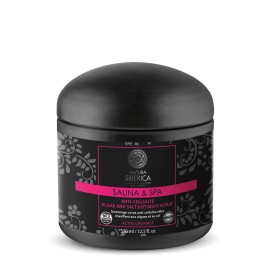 Natura Siberica Sauna & Spa Anti Cellulite Algae and Salt Hot Body Ζεστό Scrub Σώματος 370ml