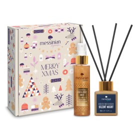 Messinian Spa PROMO Xmas Box Hair & Body Mist Αρωματικό Σπρέι για Μαλλιά & Σώμα Shimmering Royal Jelly & Helichrysum 100ml & Reed Diffuser Silent Night με Stics Διάχυσης 50ml