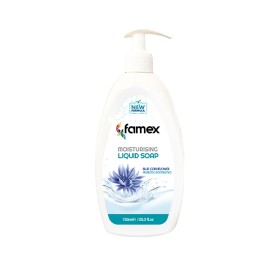 Famex Ενυδατικό Υγρό Κρεμοσάπουνο Blue Cornflower με Άρωμα Μπλε Ηλίανθος 750ml