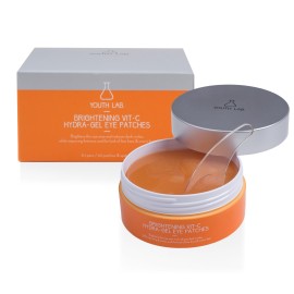 Youth Lab Brightening Vit-c Hydra Gel Eye Patches Μάσκα Ματιών από Υδροτζέλ για Φωτεινότητα - Μείωση Μαύρων Κύκλων, Οιδημάτων & Δυσχρωμιών 30 Ζευγάρια και 1 Σπάτουλα