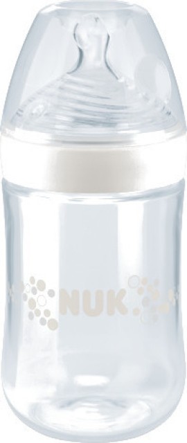 Nuk First Choice+ Temperature Control για 0-6m+ Μπιμπερό Πλαστικό με Δείκτη Ελέγχου Θερμοκρασίας - Θηλή Σιλικόνης 150ml