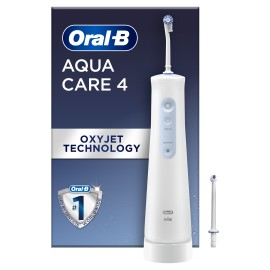 Oral B Aquacare 4 Oxyjet Σύστημα Καταιονισμού Λευκό 1 Τεμάχιο