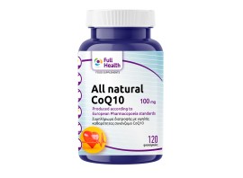 Full Health All Natural CoQ10 100mg Συμπλήρωμα Διατροφής με Συνένζυμο CoQ10 120 Φυτικές Κάψουλες