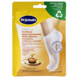 Scholl PediMask Nourish Μάσκα Ποδιών για Επανόρθωση, Ανάπλαση & Ενυδάτωση 1 Ζεύγος