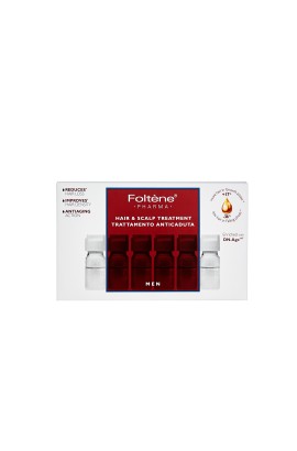 Foltène® Pharma Hair & Scalp Treatment for Men Αγωγή Κατά της Τριχόπτωσης με Αμπούλες για Άνδρες Value Pack 12 x 6ml