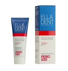 Elladent Perio 020 Οδοντόπαστα Κατά της Οδοντικής Πλάκας 75ml