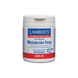 Lamberts Melatonin 1mg Συμπλήρωμα Διατροφής για Έλευση του Ύπνου 60 Ταμπλέτες