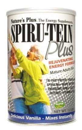 Natures Plus Spiru-Tein Plus Shake Πρωτεϊνούχο Ρόφημα με Γεύση Βανίλια 544gr
