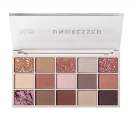 MUA Eye Palette Παλέτα Σκιών Undressed σε Matte Τόνους 15 Shade 12gr