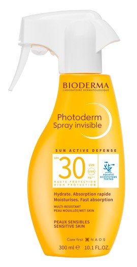 Bioderma Photoderm Spray Invisible SPF30 Ενυδατικό Αντηλιακό Σπρέι Προσώπου & Σώματος Yψηλής Προστασίας 300ml