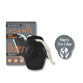 Foamie Mens Bar All in One What a Man Μπάρα Σαπουνιού για Πρόσωπο - Σώμα - Μαλλιά 90gr