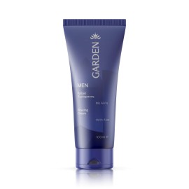 Garden Men Kρέμα Ξυρίσματος με Αλόη για Αποτελεσματικό, Απαλό & Χωρίς Ερεθισμούς Ξύρισμα 100ml