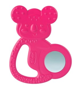 Chicco Δροσιστικός Κρίκος Οδοντοφυΐας Σιλικόνης Ροζ Κοάλα για 4m+ 1 Τεμάχιο