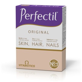 Vitabiotics Perfectil Original Τριπλή Δράση, Ολοκληρωμένη Φόρμουλα για Μαλλιά Νύχια & Δέρμα 30 Δισκία