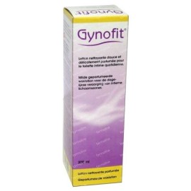 GYNOFIT Mild Cleasing Lotion με δροσερο αρωμα για την ευαισθητη περιοχη 200ml