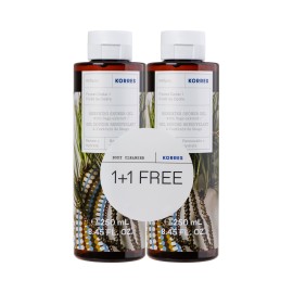 Korres PROMO Forest Cedar Ενυδατικό Αφρόλουτρο Κέδρος 2x250ml