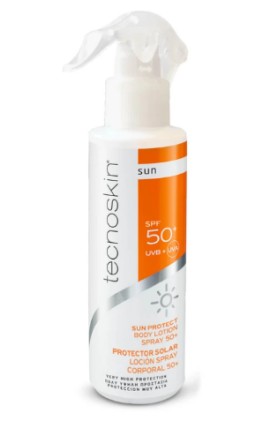 Tecnoskin Sun Protect Body Lotion Spray SPF50+ Αντιηλιακή Λοσιόν 200ml