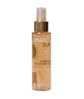 Mastic Spa Tanning Bronzer Dry Body Oil SPF10 Λάδι για Μαύρισμα με Καρύδα 100ml