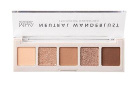 MUA Eye Palette Παλέτα Σκιών Neutral Wanderlust σε Nude Αποχρώσεις 5 Shade 4gr