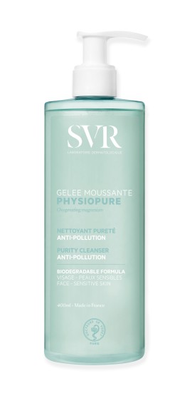 SVR Physiopure Foaming Gel Καθαριστικό Τζελ Προσώπου 400ml