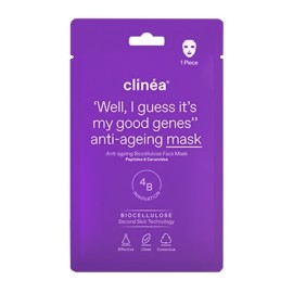 Clinéa Anti Ageing Biocellulose Face Mask Μάσκα Προσώπου με Αντιγηραντικές Ιδιότητες 1 Τεμάχιο