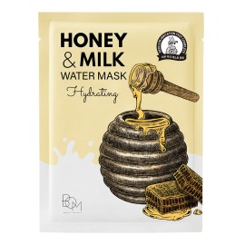 BOM Honey & Milk Water Mask Hydrating Υφασμάτινη Μάσκα Προσώπου Βαθιάς Ενυδάτωσης 25gr