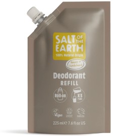 Salt of the Earth Amber & Sandalwood Αποσμητικό Ανταλλακτικό Refill για Roll on 225ml