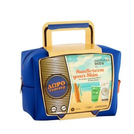 Medisei Panthenol Extra PROMO Sunscreen Your Skin Sun Care Face & Body SPF50 200ml & Aloe Vera Gel 150ml & ΔΩΡΟ Νεσεσέρ