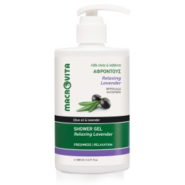 Macrovita Relaxing Lavender Κρεμοντούς με Λάδι Ελιάς & Λεβάντα 500ml