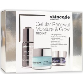 Skincode Xmas PROMO Cellular Renewal Retinol Serum Ισχυρός Αντιρυτιδικός Λειαντικός Ορός Ρετινόλης 30ml & Extreme Moisture Mask Υπερ Ενυδατική 24ωρη Cream Mask 50ml & Perfect Skin Capsules Αντιοξειδωτικός Ορός σε Κάψουλες 14 Κάψουλες