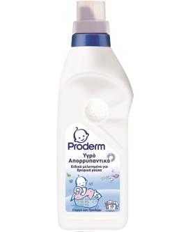 Proderm Υγρό Απορρυπαντικό Ειδικά Μελετημένο για τα Βρεφικά Ρούχα 1250ml [17 Μεζούρες]