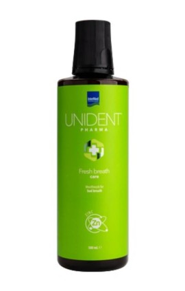 Intermed Unident Pharma Fresh Breath Care Στοματικό Διάλυμα Κατά της Κακοσμίας Χωρίς Αλκοόλη 500ml