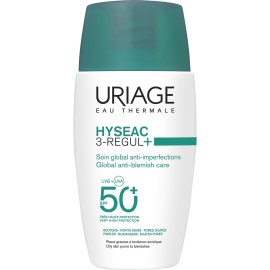 Uriage Hyseac 3 Regul+ SPF50+ Global Anti Blemish Care Αντηλιακό Προσώπου Κατά των Ατελειών 50ml