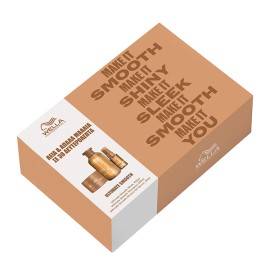 Wella PROMO Xmas Ultimate Smooth Shampoo για Θαμπά, Ξηρά & Φριζαρισμένα Μαλλιά 250ml & Μάσκα Μαλλιών 150ml & Miracle Oil Serum Πολυτελής Θεραπεία Θρέψης 30ml