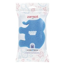 Zan Sot Παιδικό Σφουγγαράκι Γαλάζιο Ελεφαντάκι για 12m+ 1 Τεμάχιο [10.332]