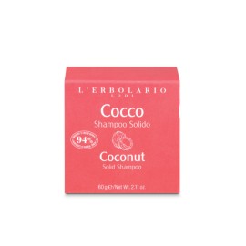LErbolario Cocco Στέρεο Σαμπουάν σε Μορφή Μπάρα 60gr