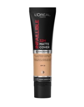 LOreal Paris Infaillible 32h Matte Cover Make Up 135 Warm Undertone 30ml