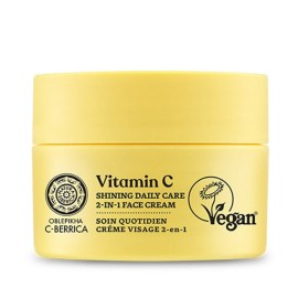 Natura Siberica Oblepikha C Berrica Shining Daily Care 2 in 1 Face Cream Κρέμα Προσώπου για Ενυδάτωση & Λάμψη 50ml