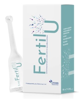 Cross Pharmaceuticals Fertil U Κολπική Λιπαντική Γέλη Βελτιώνει τις Συνθήκες Σύλληψης 6 Εφαρμοστές x 5ml