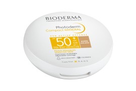 Bioderma Photoderm Compact Mineral SPF50+ Doree Αντηλιακό Προσώπου σε Μορφή Πούδρας - Golden Απόχρωση
