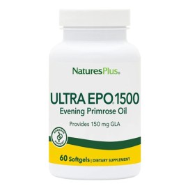 Natures Plus Ultra Epo 1500mg Ρύθμιση του Εμμηνορρυσιακού Κύκλου - Εμμηνόπαυση  60 Μαλακές Κάψουλες