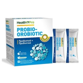 Health Pro Probio-Orobiotic Direct Συμπλήρωμα Διατροφής με Προβιοτικά & Πρεβιοτικά 20 Φακελίσκοι Πρόσληψη Χωρίς Νερό
