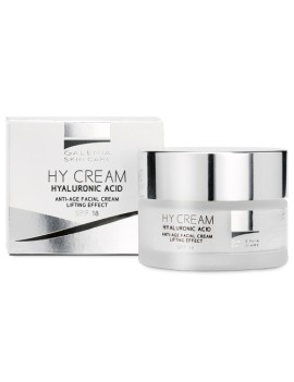 Galenia Skin Care HY Hyaluronic Acid Anti Age Cream SPF18 Αντιγηραντική Κρέμα Προσώπου Ημέρας για Ξηρή & Αφυδατωμένη Επιδερμίδα 50ml