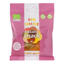 BioEarth BIO Jellies Fruity Βιολογικά Ζελεδάκια Αρκουδάκια με Γεύση Φρούτων 55gr