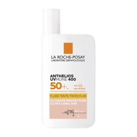 La Roche Posay Anthelios UVmune 400 SPF50+ Invisible Fluid Αντηλιακό Προσώπου για Υψηλή Προστασία με Χρώμα 50ml