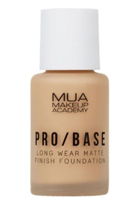 MUA Pro Base Make up για Μέτρια - Υψηλή Κάλυψη No.144 Finish Foundation Ματ Αποτέλεσμα 30gr