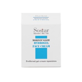 Sostar Mornin Glow Hydrogel Face Cream Ενυδατική Κρέμα Gel Προσώπου 50ml