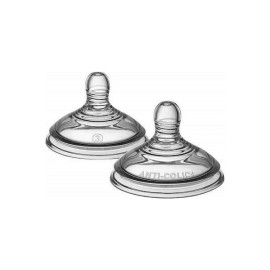 Tommee - Tippee TT AAC Fast Flow Teats Θηλές Σιλικόνης Advanced Anti - Colic Μεγάλης Ροής για 6m+ 2 Τεμάχια