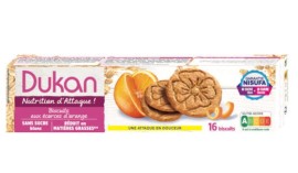 Dukan Μπισκότα Πίτουρου Βρώμης με Φλούδα Πορτοκαλιού 132gr