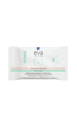 Intermed Eva Intima Fresh & Clean, 10 Μαλακά Πανάκια